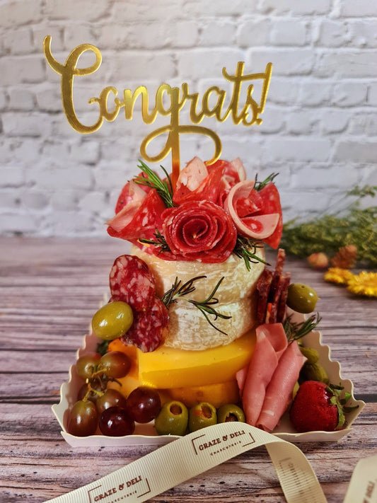 Cheese and Meat Tower