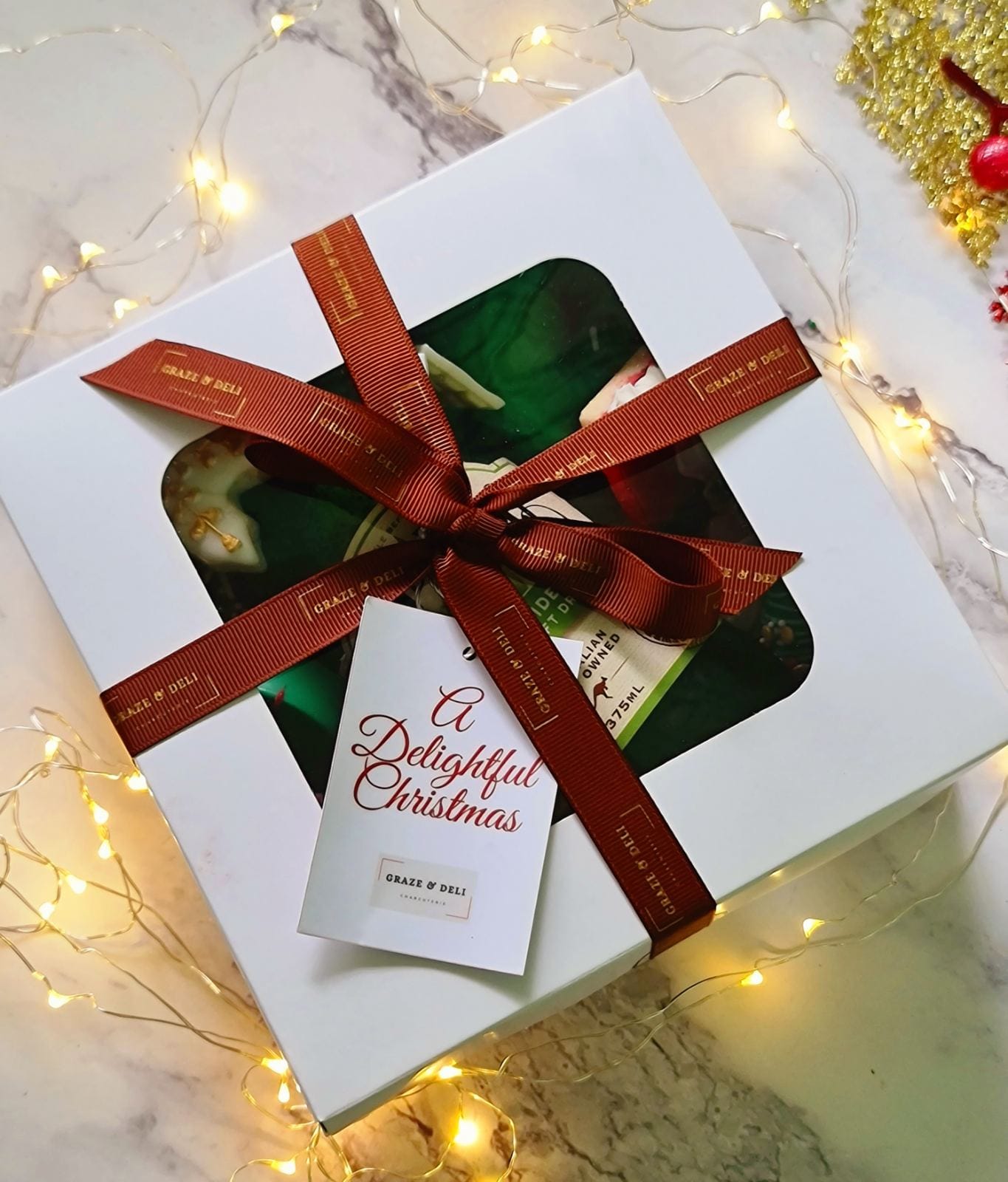 Christmas Box with Drinks