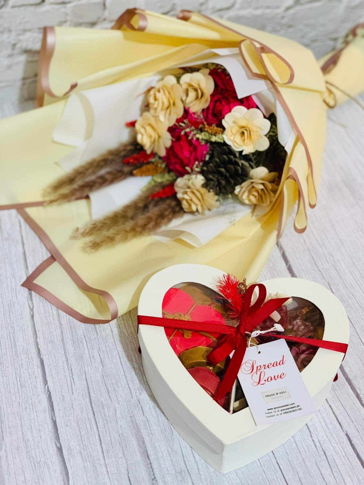 Heart Box - Valentine's Day Promo Feb 13/14 Delivery Only